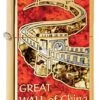 Great Wall Of China Windproof Zippo Lighter
