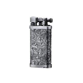 IM Corona Old Boy Arabesque Silver Pipe Lighter 4 IM Corona Old Boy Arabesque Silver Pipe Lighter - Image 2