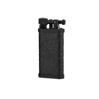 IM Corona Old Boy Arabesque Black Pipe Lighter 5 IM Corona Old Boy Arabesque Black Pipe Lighter - Image 3