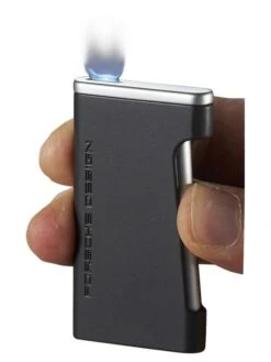 Porsche Design Alps Flat Torch Flame Lighter - Matte Black