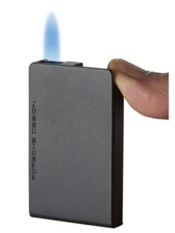 Porsche Design Deister Torch Flame Lighter - Grey -Elighters Shop porsche design deister torch flame lighter grey 98