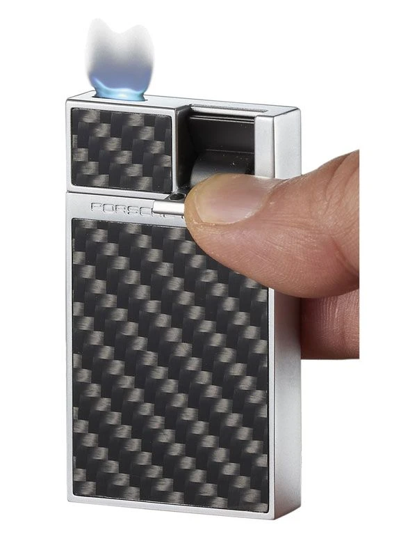 Porsche Design Heber Flat Torch Flame Lighter - Carbon Fiber 5 Porsche Design Heber Flat Torch Flame Lighter - Carbon Fiber - Image 3