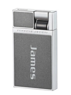 Porsche Design Heber Flat Torch Flame Lighter - Grey