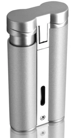 Porsche Design PD3 Silver Pearl Circular Flame Lighter -Elighters Shop porsche design pd3 silver pearl circular flame lighter 103