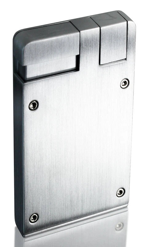 Porsche Design PD9 Chrome Satin Jet Torch Flame Lighter 5 Porsche Design PD9 Chrome Satin Jet Torch Flame Lighter - Image 3