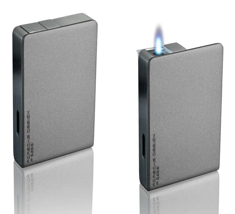 Porsche Design PD9 Grey Jet Torch Flame Lighter 4 Porsche Design PD9 Grey Jet Torch Flame Lighter - Image 2