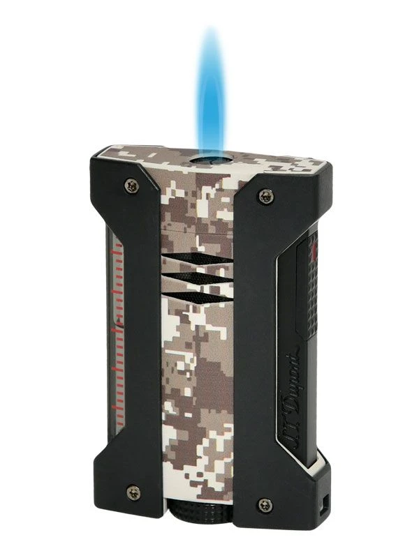 S.T. Dupont Defi Extreme Digital Desert Camo Cigar Lighter 3 S.T. Dupont Defi Extreme Digital Desert Camo Cigar Lighter