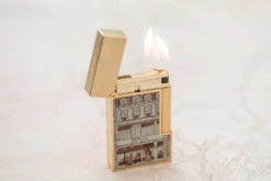 S.T. Dupont Ligne 2 Hotel Particulier Flint Lighter - Yellow Gold 9 S.T. Dupont Ligne 2 Hotel Particulier Flint Lighter - Yellow Gold -Elighters Shop s t dupont ligne 2 hotel particulier flint lighter yellow gold 64