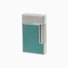 S.T. Dupont Ligne 2 Turquoise Lacquer Guilloche Lighter