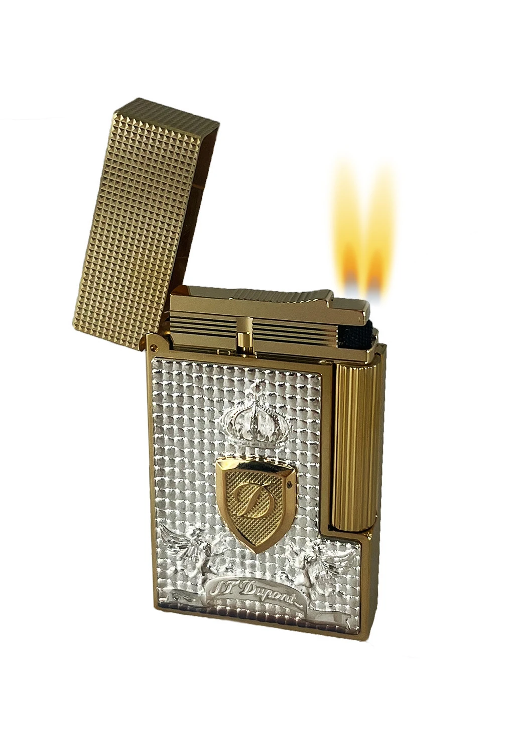 S.T. Dupont Ligne 2 Cling Blazon Flint Lighter 3 S.T. Dupont Ligne 2 Cling Blazon Flint Lighter