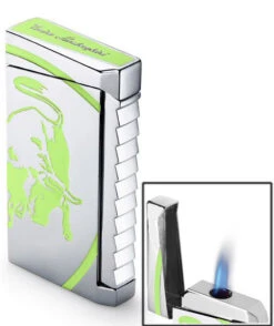 Tonino Lamborghini Il Toro Green Torch Flame Lighter -Elighters Shop tonino lamborghini il toro green torch flame lighter 171