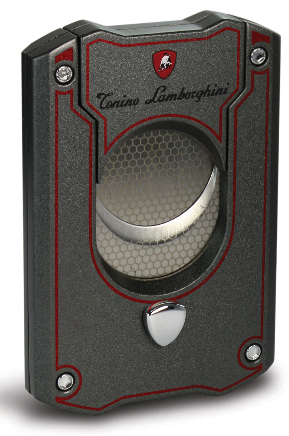 Tonino Lamborghini Le Mans Gray With Red Lines Cigar Cutter 4 Tonino Lamborghini Le Mans Gray With Red Lines Cigar Cutter - Image 2