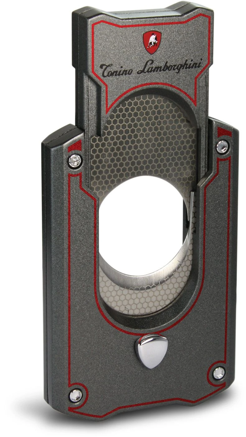 Tonino Lamborghini Le Mans Gray With Red Lines Cigar Cutter 5 Tonino Lamborghini Le Mans Gray With Red Lines Cigar Cutter - Image 3