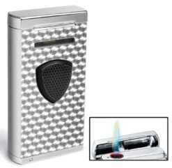 Tonino Lamborghini Pergusa Engine Turned Torch Flame Lighter