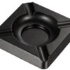 Visol Heavyweight Solid Meta Cigar Ashtray - Black Matte
