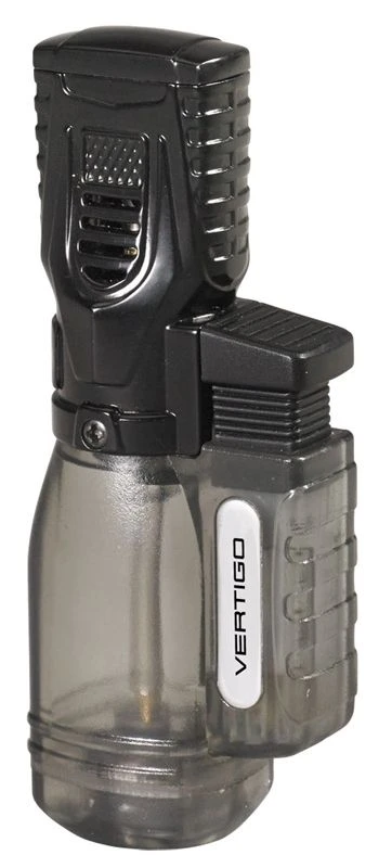 Vertigo Venom II Charcoal Triple Torch Flame Lighter 3 Vertigo Venom II Charcoal Triple Torch Flame Lighter