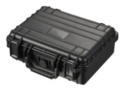 Visol Denver Black Plastic Travel Humidor - 30 Cigars