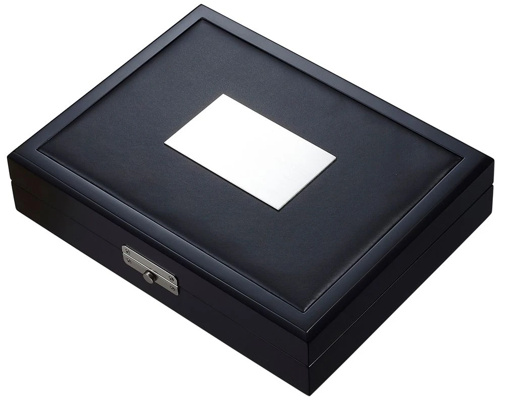 Visol Drako Black Travel Cigar Humidor - Holds 20 Cigars 3 Visol Drako Black Travel Cigar Humidor - Holds 20 Cigars