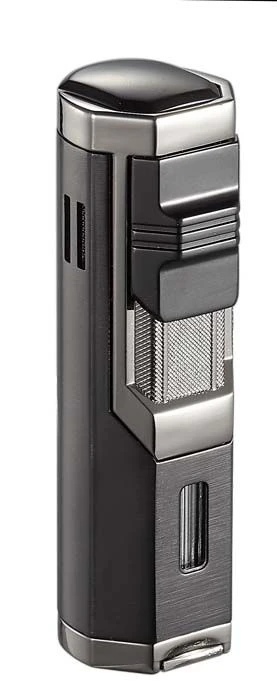 Visol Andes Triple Torch Cigar Lighter - Gun Metal 6 Visol Andes Triple Torch Cigar Lighter - Gun Metal - Image 4