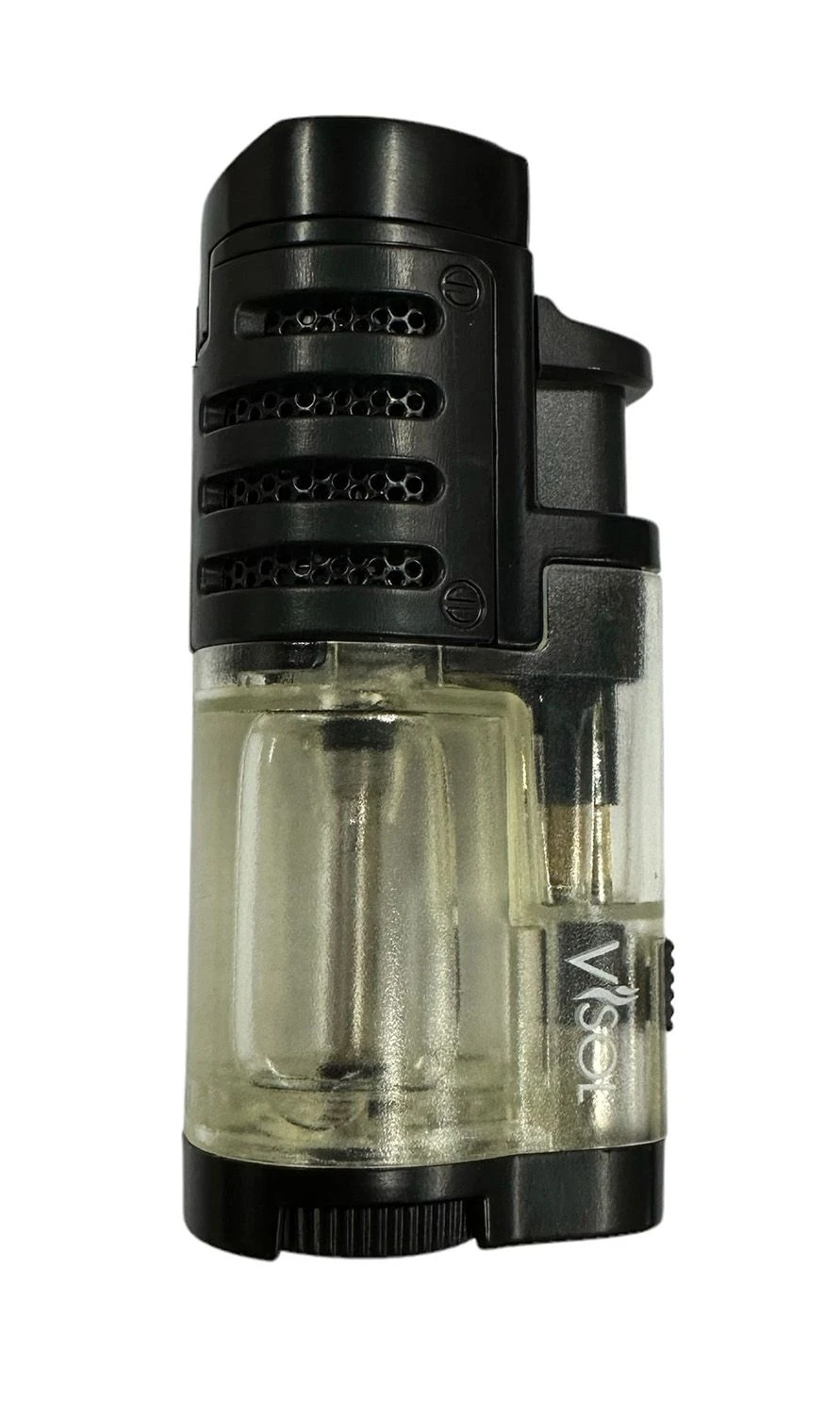 Visol Angelo Clear Triple Flame Cigar Lighter 3 Visol Angelo Clear Triple Flame Cigar Lighter