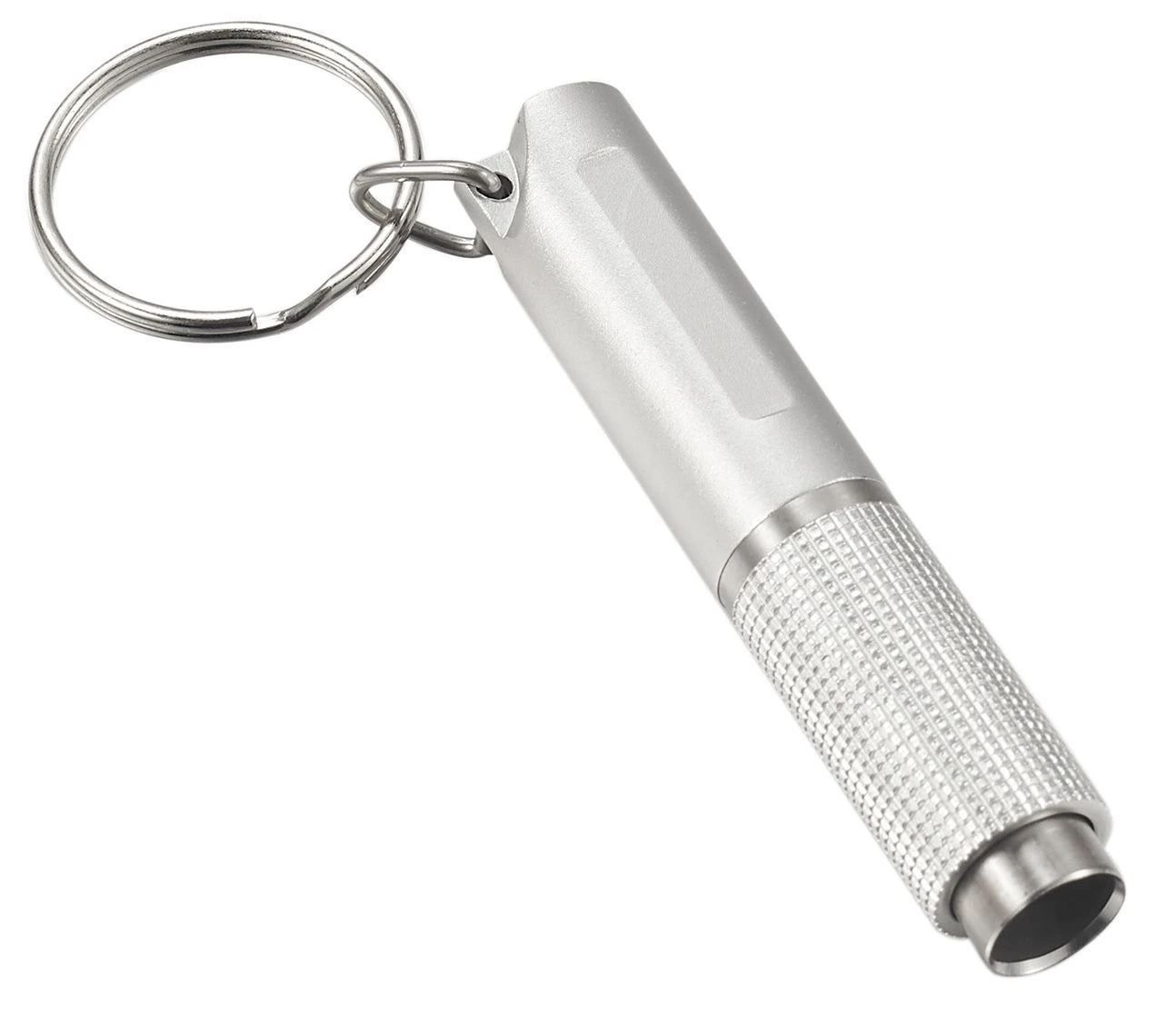 Visol Baton Cigar Punch With Keyring - Silver 3 Visol Baton Cigar Punch With Keyring - Silver