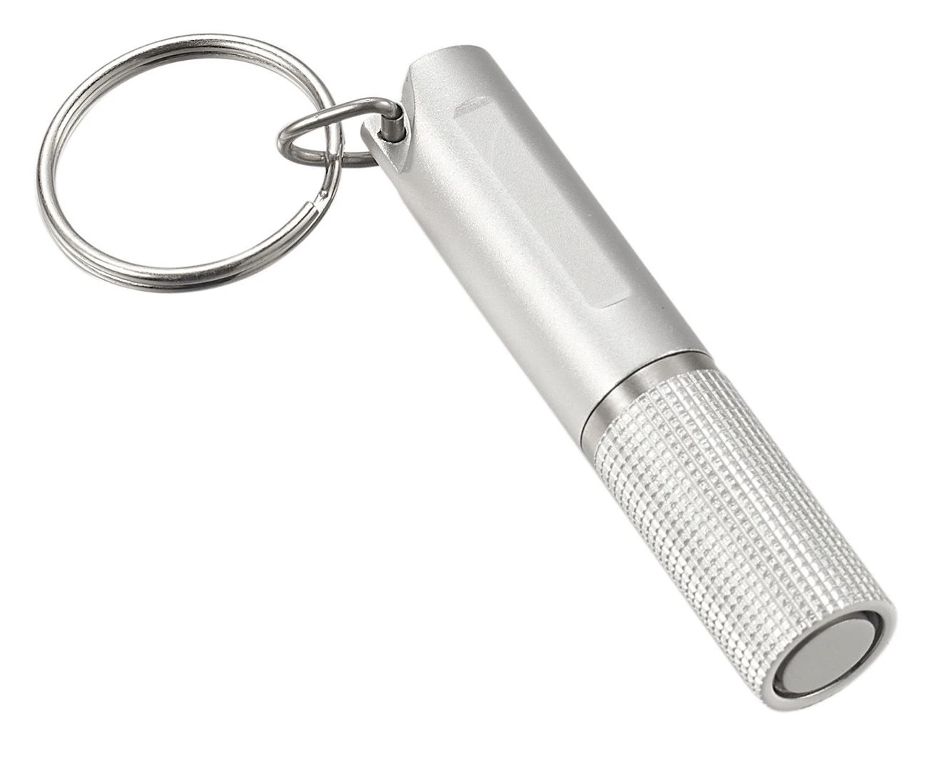 Visol Baton Cigar Punch With Keyring - Silver 4 Visol Baton Cigar Punch With Keyring - Silver - Image 2