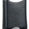 Premium Black Leather Lighter Case 1 Premium Black Leather Lighter Case -Elighters Shop visol black leather zippo lighter pouch 54