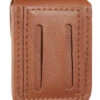Brown Leather Lighter Pouch With Belt Loops -Elighters Shop visol brown leather zippo lighter pouch with belt loops 56