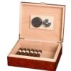 Visol Cedrik Polished Burl Finish 25 Cigar Humidor 1 Visol Cedrik Polished Burl Finish 25 Cigar Humidor -Elighters Shop visol cedrik polished burl finish 25 cigar humidor 15