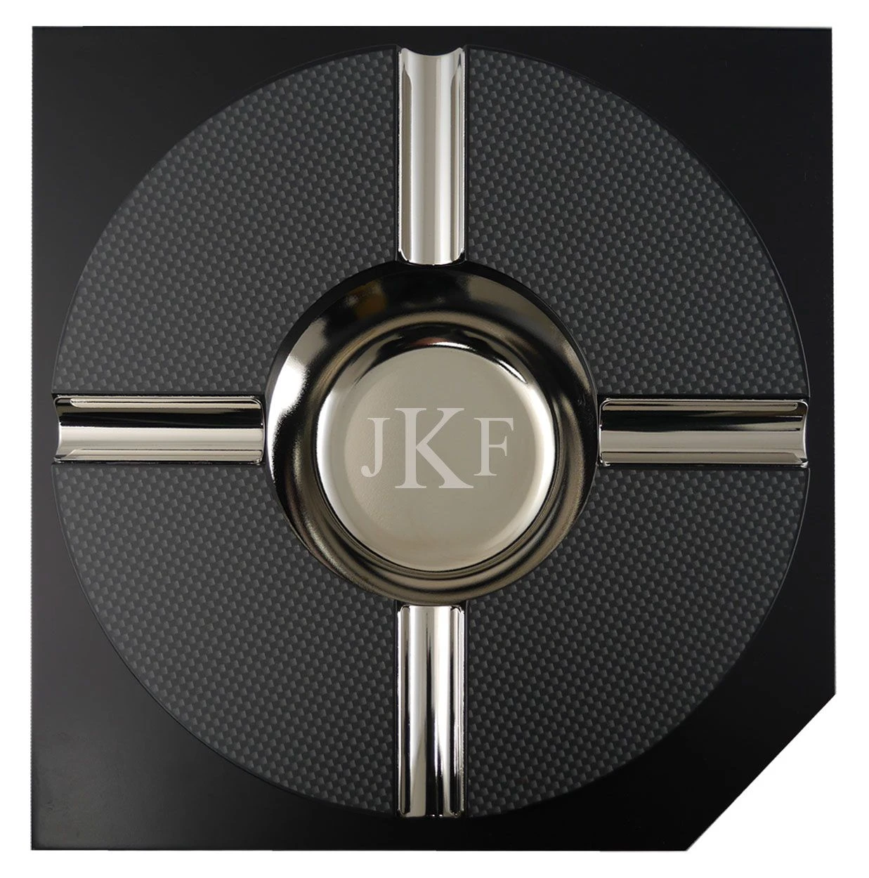 Visol Checkmate Wood And Carbon Fiber Cigar Ashtray 3 Visol Checkmate Wood And Carbon Fiber Cigar Ashtray