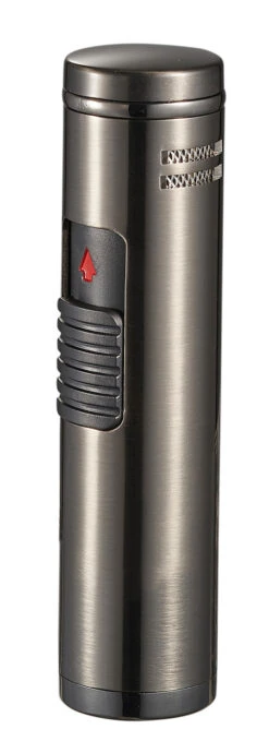 Visol Cobra Triple Flame Cigar Lighter - Gunmetal -Elighters Shop visol cobra triple flame cigar lighter gunmetal 57