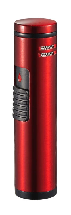 Visol Cobra Triple Flame Cigar Lighter - Red -Elighters Shop visol cobra triple flame cigar lighter red 81