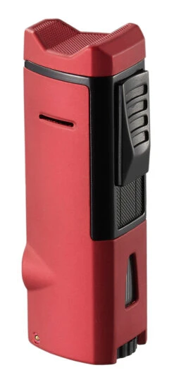 Visol Colonel Triple Flame Torch Lighter - Burgundy -Elighters Shop visol colonel triple flame torch lighter burgundy 79