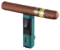 Visol Colonel Triple Flame Torch Lighter - Green -Elighters Shop visol colonel triple flame torch lighter green 87