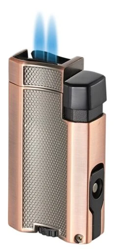 Visol Concave Double Flame Torch Lighter - Bronze 9 Visol Concave Double Flame Torch Lighter - Bronze -Elighters Shop visol concave double flame torch lighter bronze 77