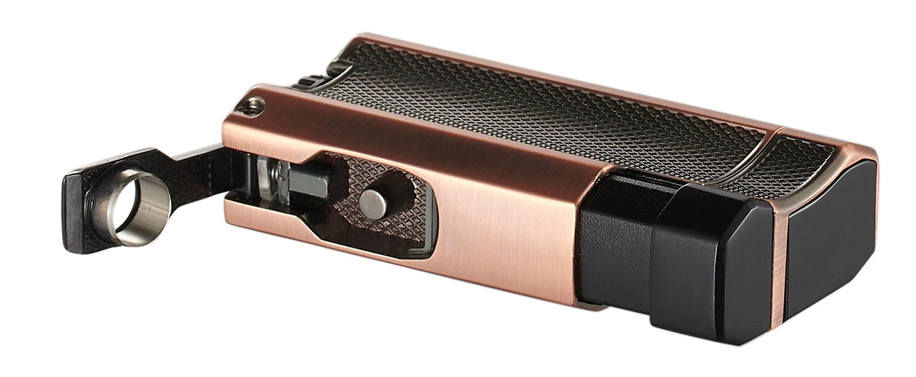 Visol Concave Double Flame Torch Lighter - Bronze 4 Visol Concave Double Flame Torch Lighter - Bronze - Image 2
