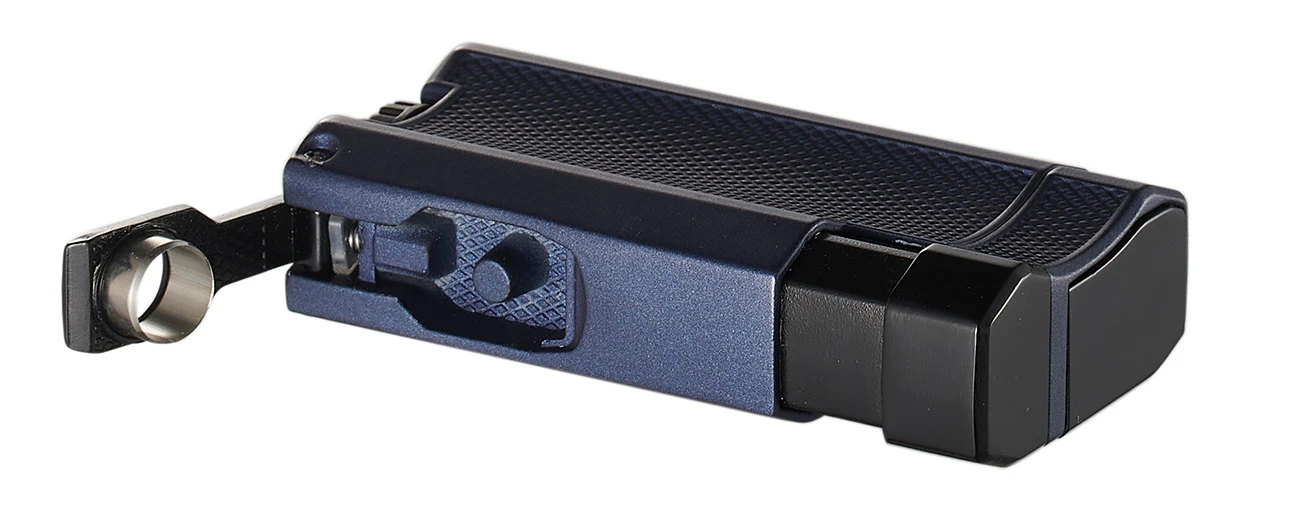 Visol Concave Double Flame Torch Lighter - Indigo Blue 5 Visol Concave Double Flame Torch Lighter - Indigo Blue - Image 3