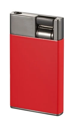 Visol Cougar Single Flame Cigar Lighter - Red And Gunmetal -Elighters Shop visol cougar single flame cigar lighter red and gunmetal 57