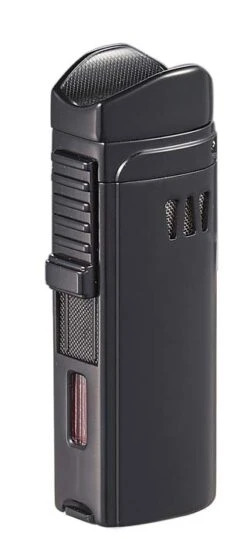 Visol Denali Triple Torch Cigar Lighter - Black 11 Visol Denali Triple Torch Cigar Lighter - Black -Elighters Shop visol denali triple torch cigar lighter black 93