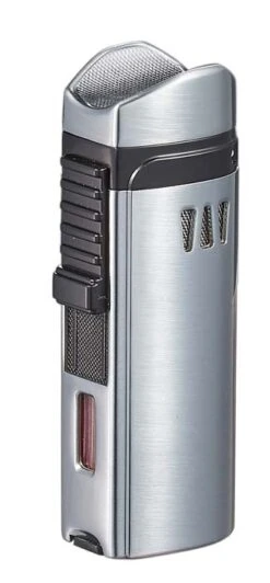 Visol Denali Triple Torch Cigar Lighter - Silver 9 Visol Denali Triple Torch Cigar Lighter - Silver -Elighters Shop visol denali triple torch cigar lighter silver 83