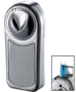 Visol Dobrev III Triple Jet Flame White Carbon Fiber Cigar Lighter 8 Visol Dobrev III Triple Jet Flame White Carbon Fiber Cigar Lighter -Elighters Shop visol dobrev iii triple jet flame white carbon fiber cigar lighter 49
