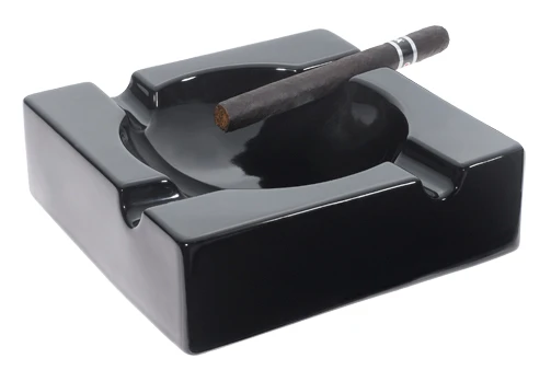 Visol Donovan Orange Ceramic Cigar Ashtray For Patio Use 3 Visol Donovan Orange Ceramic Cigar Ashtray For Patio Use