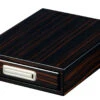 Visol Drawer Single Cigar Iron Wood Finish Ashtray