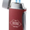 Visol DuoMatt Burgundy Double Flame Cigar Lighter 1 Visol DuoMatt Burgundy Double Flame Cigar Lighter -Elighters Shop visol duomatt burgundy double flame cigar lighter 49