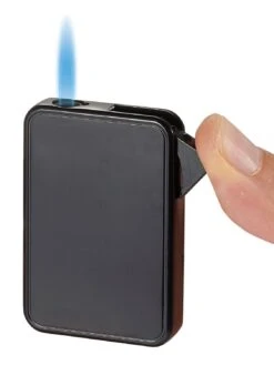 Visol Elk Single Flame Cigar Lighter - Black -Elighters Shop visol elk single flame cigar lighter black 77