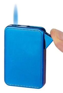 Visol Elk Single Flame Cigar Lighter - Blue -Elighters Shop visol elk single flame cigar lighter blue 66