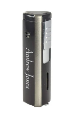 Visol Enigma Triple Flame Cigar Lighter - Gunmetal -Elighters Shop visol enigma triple flame cigar lighter gunmetal 57