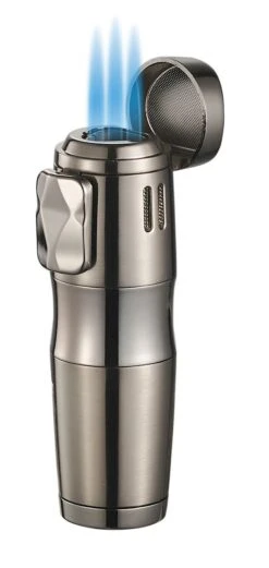 Visol Epic Triple Flame Gunmetal Cigar Lighter -Elighters Shop visol epic triple flame gunmetal cigar lighter 77