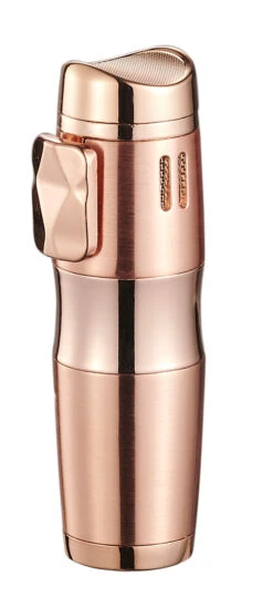 Visol Epic Triple Flame Rose Gold Cigar Lighter -Elighters Shop visol epic triple flame rose gold cigar lighter 87