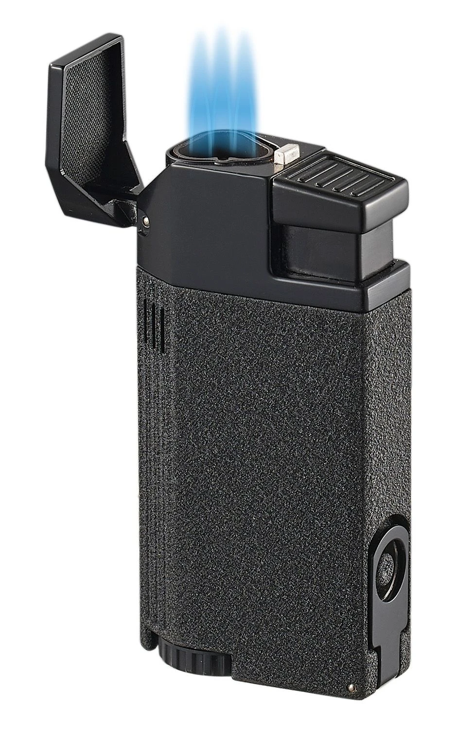 Visol Evans Triple Flame Torch Lighter - Black Crackle 3 Visol Evans Triple Flame Torch Lighter - Black Crackle